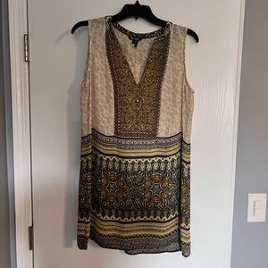 Nic & Zoe silk sleeveless tunic blouse